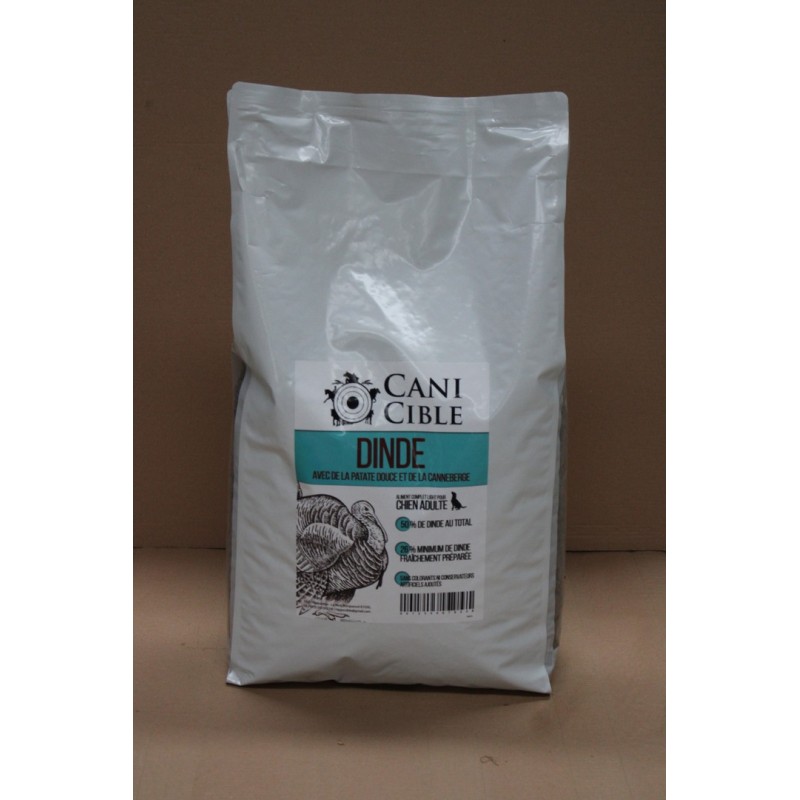 CaniCible premium chien adulte stérilisé à la dinde
