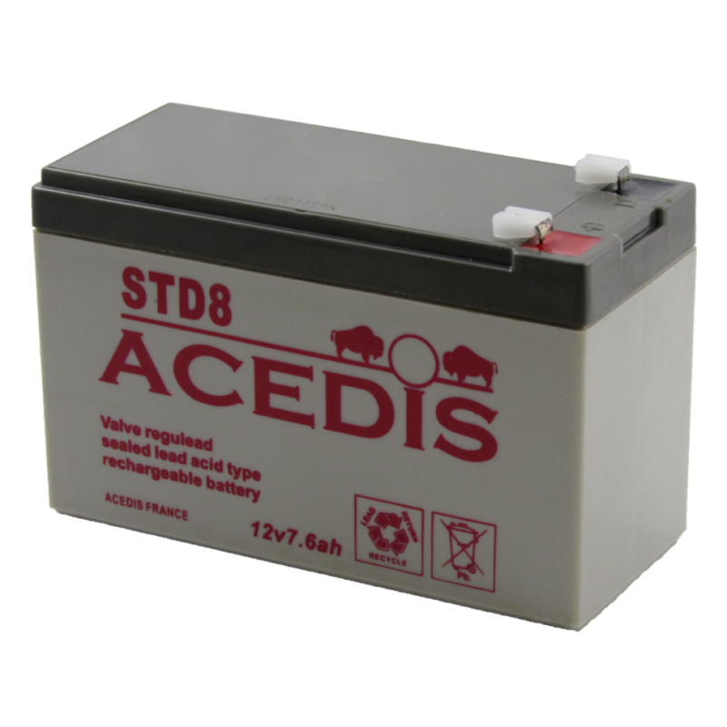 ACCU DE RECHANGE 12V 7AH