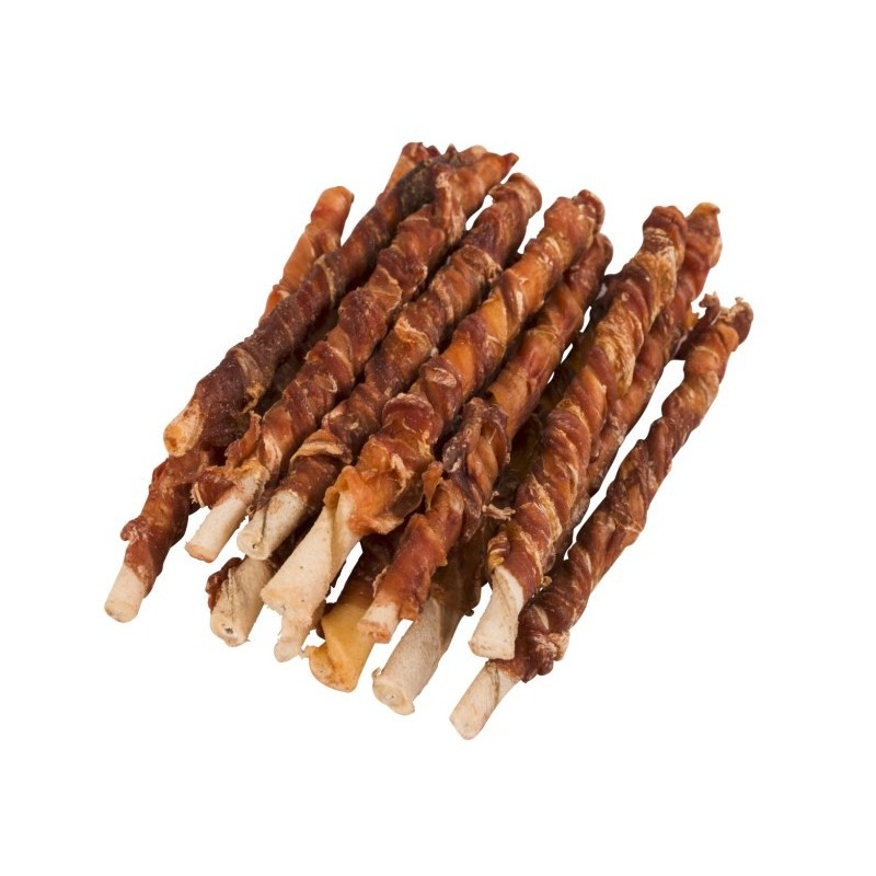Sticks à mâcher au bœuf sachet de 100 grammes