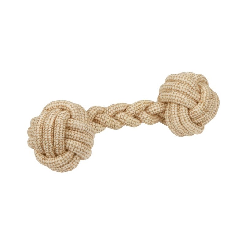 jouet pour chien haltere 25 cm et 7 cm de diamètre