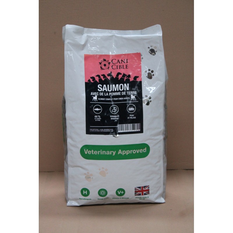 Canacible premium saumon chien adulte