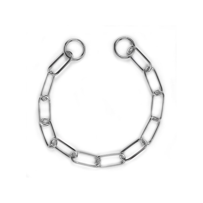 Collier chaine grosses mailles pour chien